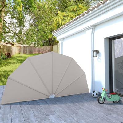 Terrasscherm inklapbaar 200 cm crme