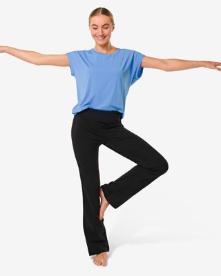 HEMA Dames yogabroek zwart (zwart)