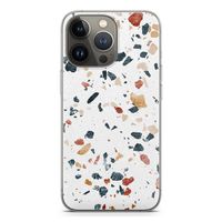 Terrazzo N°4: iPhone 13 Pro Transparant Hoesje