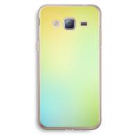 Minty mist pastel: Samsung Galaxy J3 (2016) Transparant Hoesje - thumbnail