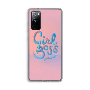 Girl boss: Samsung Galaxy S20 FE / S20 FE 5G Transparant Hoesje