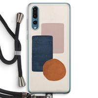 Geo #3: Huawei P20 Pro Transparant Hoesje met koord