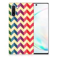Samsung Galaxy Note 10 | TPU bumper | Zigzag Multi Color
