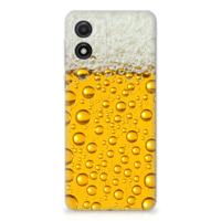 Motorola Moto E13 | Siliconen Case | Bier