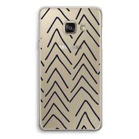 Marrakech Arrows: Samsung A3 (2017) Transparant Hoesje