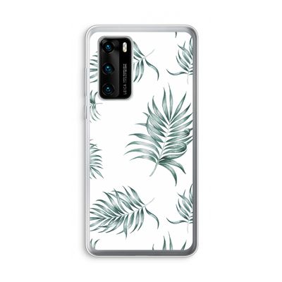 Simple leaves: Huawei P40 Transparant Hoesje