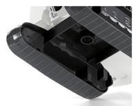 Siku Liebherr R9800 mijnbouw-graafmachine 1:87 metaal/kunststof wit functionele grijper - thumbnail