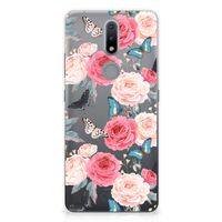 Nokia 2.4 TPU Case Butterfly Roses - thumbnail