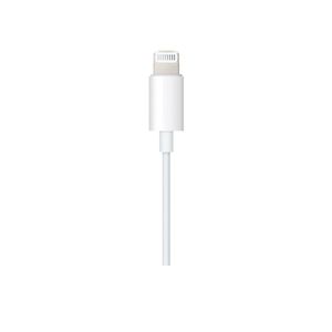 Apple Apple iPad/iPhone/iPod Aansluitkabel [1x Apple dock-stekker Lightning - 1x Jackplug male 3,5 mm] 1.20 m Wit
