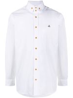 Vivienne Westwood chemise à broderies Orb - Blanc - thumbnail