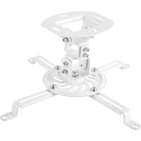 Reflecta Prometheus Beamer-plafondbeugel Plafondhouder, Draaibaar, Kantelbaar Afstand vloer-plafond (max.): 150 mm Wit