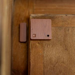 Shelly BLU Door/Window deur-/raamsensor Draadloos Deur/raam Bruin, Hout