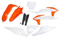 UFO PLAST Trim kit ufo ktm oem or/wt/bk