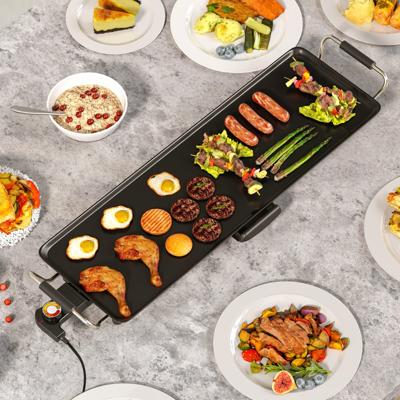 70 cm Elektrische Grillplaat Teppanyaki Grill Antiaanbaklaag BBQ-Grill Elektrogrill