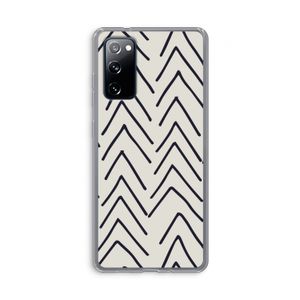 Marrakech Arrows: Samsung Galaxy S20 FE / S20 FE 5G Transparant Hoesje