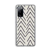 Marrakech Arrows: Samsung Galaxy S20 FE / S20 FE 5G Transparant Hoesje