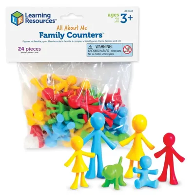 Learning Resources Sorteerspel Family Counters - 24 stuks