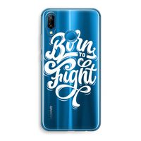 Born to Fight: Huawei P20 Lite Transparant Hoesje