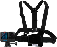GoPro HERO 11 Black + PRO-mounts Chest Harness Mount