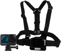 GoPro HERO 11 Black + PRO-mounts Chest Harness Mount - thumbnail