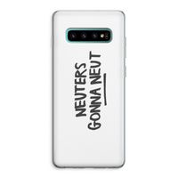 Neuters: Samsung Galaxy S10 Plus Transparant Hoesje