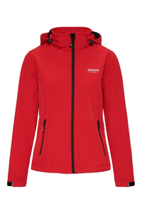 Nordberg Ingrida Jas Dames Softshell Red M