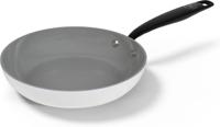 BE Living Koekenpan ø 20 cm - keramische anti-aanbaklaag - PFAS-vrij - geschikt voor alle warmtebronnen - wit