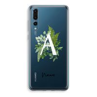 Green Brush: Huawei P20 Pro Transparant Hoesje