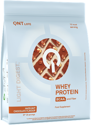 QNT Light Digest Whey Protein Hazelnut Chocolate (500 g)