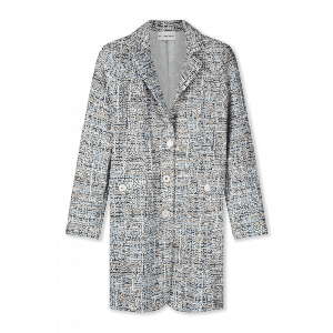 Helena Hart - Blauw | Dames | Blazer | Blauw | 3XL | regular | Kamst mode