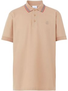 Burberry polo à col rayé Icon - Tons neutres