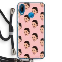 Ugly Cry Call: Huawei P20 Lite Transparant Hoesje met koord