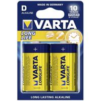 2 x Varta High Energy Alkaline Mono D batterijen