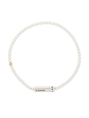 Le Gramme bracelet Le 11g à perles - Argent