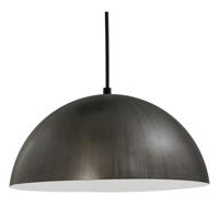 Masterlight Grote stoere hanglampIndustria Gunmetal 30 met wit - 2199-30-06-S