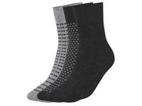 esmara Men 3 Paar sokken (Antraciet/grijs, 39-42)