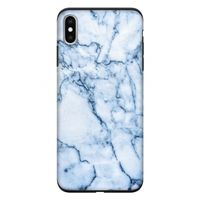 Blauw marmer: iPhone XS Max Tough Case