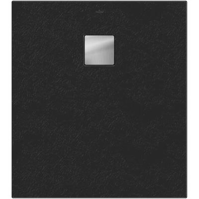Villeroy & Boch Excello douchebak - rechthoekig 90x80x4cm - nature anthracite uda9080exc2v-1n