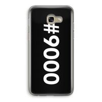 #9000: Samsung Galaxy A5 (2017) Transparant Hoesje