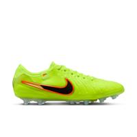 Nike Tiempo Legend 10 Elite Kunstgras Voetbalschoenen (AG) Neongeel Zwart Oranje