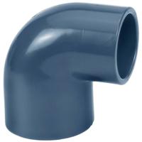 Europond PVC Knie Verloop 90° - Waterdichte Overgang 50mm naar 32mm voor Vijver & Irrigatie