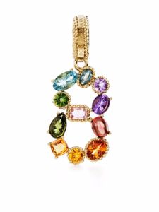 Dolce & Gabbana pendentif Number 8 en or 18ct orné de pierres