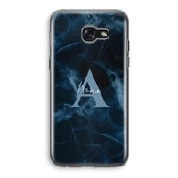 Midnight Marble: Samsung Galaxy A5 (2017) Transparant Hoesje Midnight Marble: Samsung Galaxy A5 (2017) Transparant Hoesje