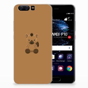 Huawei P10 Telefoonhoesje met Naam Baby Hyena