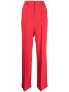 Goen.J pantalon de tailleur à coupe droite - Rouge