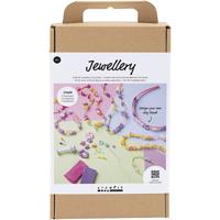 Creativ Company Hobbyset sieraden kids, diverse kleuren, 1 doos