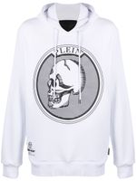 Philipp Plein hoodie imprimé - Blanc