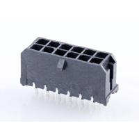 Molex 430451213 Male header, inbouw (standaard) Totaal aantal polen: 12 Rastermaat: 3 mm Inhoud: 1 stuk(s) Tray - thumbnail