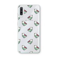 Vogeltjes: Samsung Galaxy A70 Transparant Hoesje