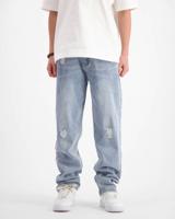 Black Bananas Dribble Straight Fit Denim Jeans Kids Lichtblauw - Maat 128 - Kleur: Blauw | Soccerfanshop Black Bananas Dribble Straight Fit Denim Jeans Kids Lichtblauw - Maat 128 - Kleur: Blauw | Soccerfanshop